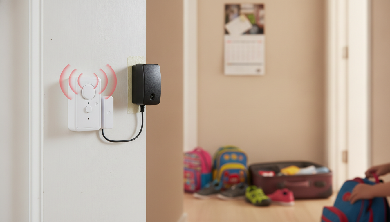 DIY Door Security Alarm: Magnetic Sensor + Buzzer